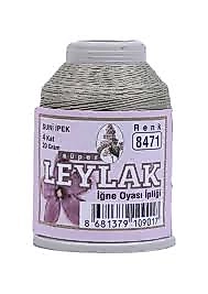 8471 - leylak suni ipek 20gr oya ipi