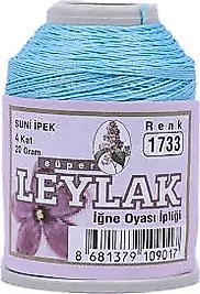 1733 - leylak suni ipek 20gr oya ipi