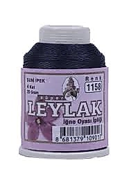 1158 - leylak suni ipek 20gr oya ipi