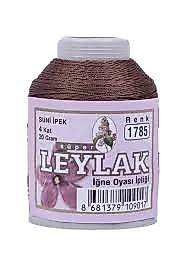 1785 - leylak suni ipek oya ipi