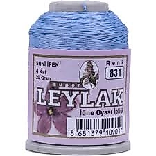 Leylak 20gr suni ipek oya ipi